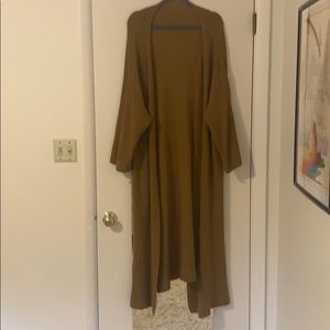 Brown/mustard sweater